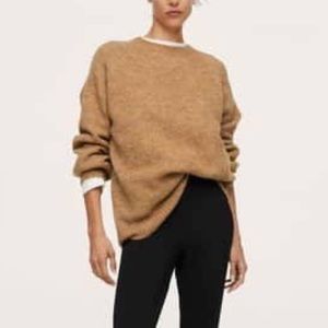 ACNE Mohair Camel Sweater crewneck